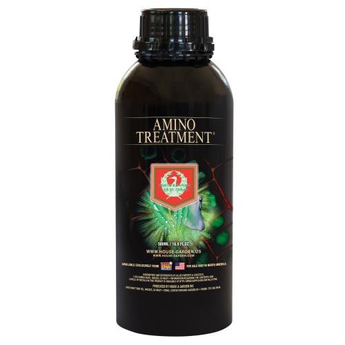 Premium House & Garden Amino Acid Treatment - 500ml for Healthier Plants | Indoor & Outdoor Gardening, Hydroponics, Lawn Care