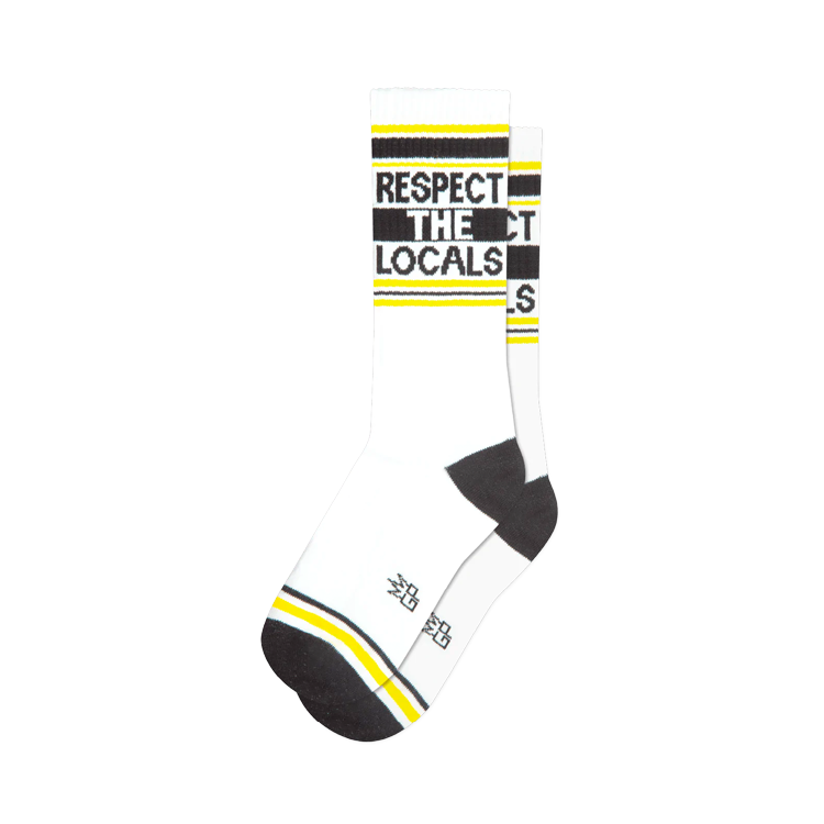 RESPECT THE LOCALS T-Shirt - Trendy Streetwear for Men & Women - Perfect for Urban Fashion, Travel & Cultural Appreciation