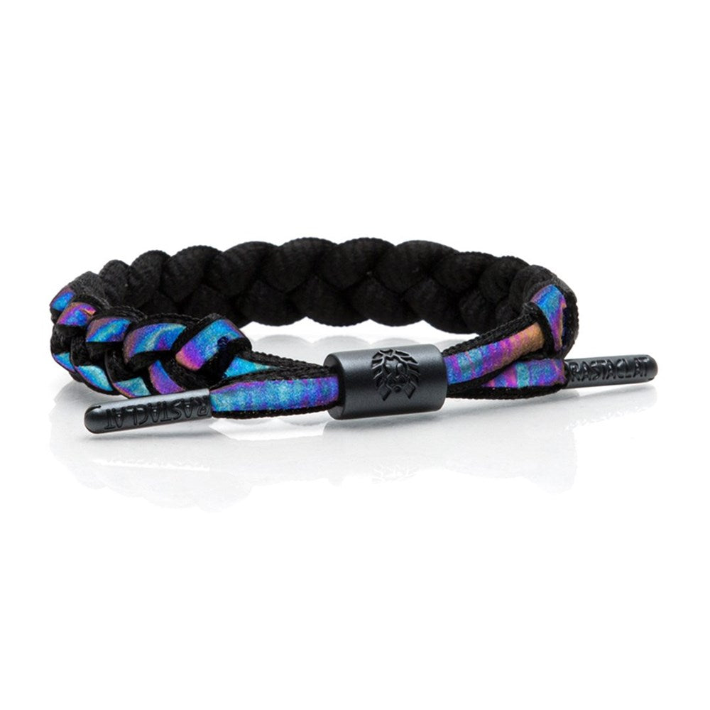 Rastaclat Void 3M Reflective Wristband - Adjustable M/L Size for Men & Women - Perfect for Running, Cycling, and Nighttime Safety Activities