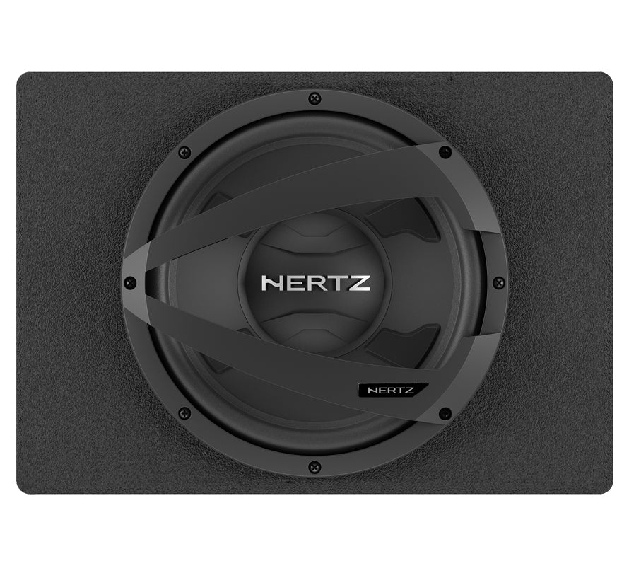 Hertz DBX 25.3 10-Inch Sealed 4 Ohm Subwoofer Box - Premium Car Audio Enclosure for Deep Bass in Trucks & SUVs