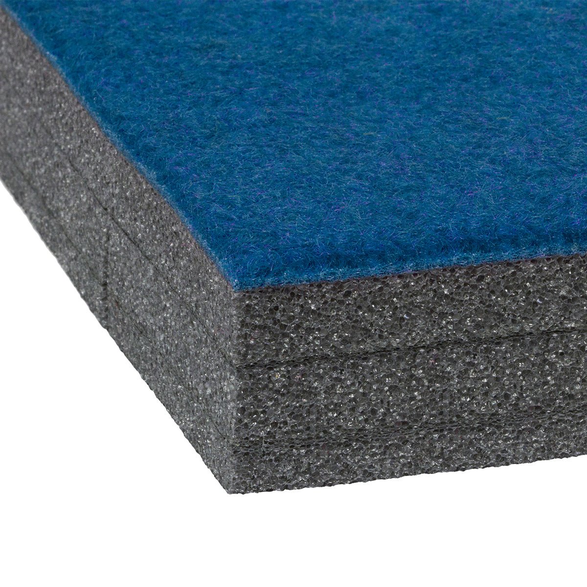 6' x 2' High-Density Bonded Foam Carpet Padding - Perfect for Home, Office & Commercial Flooring Comfort & Noise Reduction
