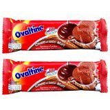 Ovaltine Chocolate Malt Cream Sandwich Cookies - High Calcium Snack (2-Pack, 30g Each) | Perfect for Lunchboxes, After-School Treats & Office Snacks
