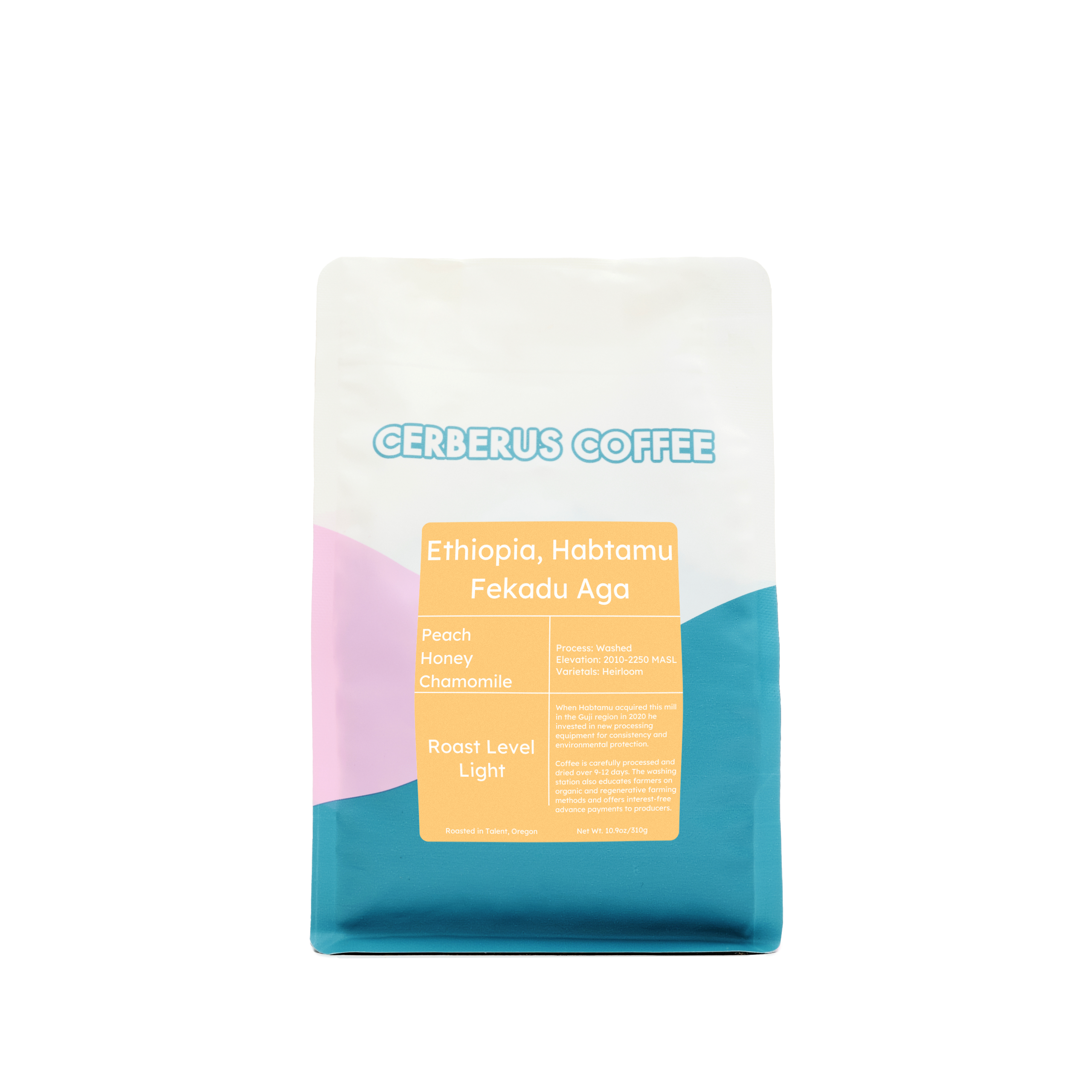 Premium Ethiopian Coffee Beans - Habtamu Fekadu Aga Single Origin Arabica - Perfect for Pour Over, French Press & Cold Brew at Home
