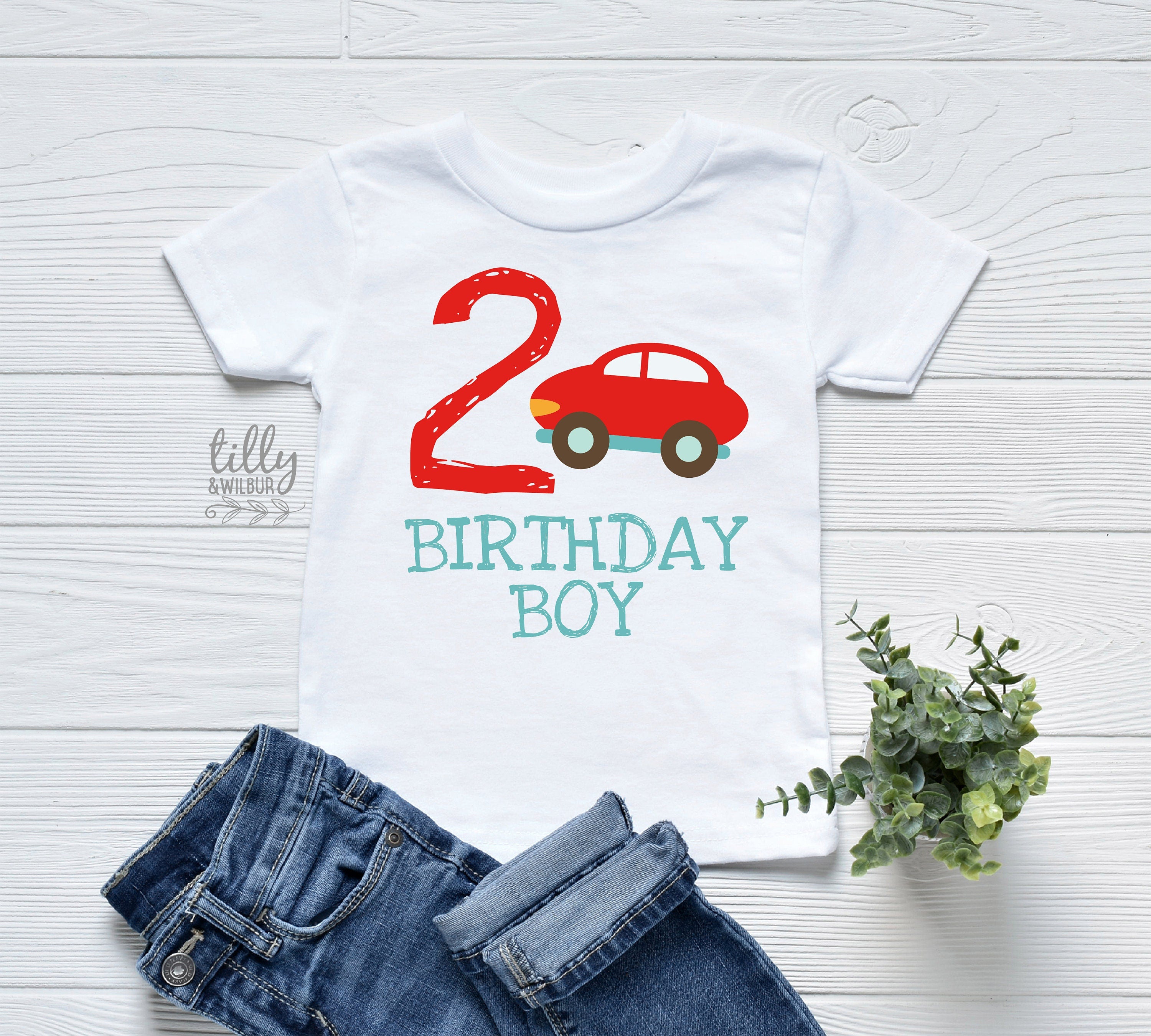 2nd Birthday T-Shirt for Toddlers - Cute & Comfortable Toddler Birthday Outfit for Boys & Girls - Perfect for Birthday Parties, Photo Shoots & Special Occasions