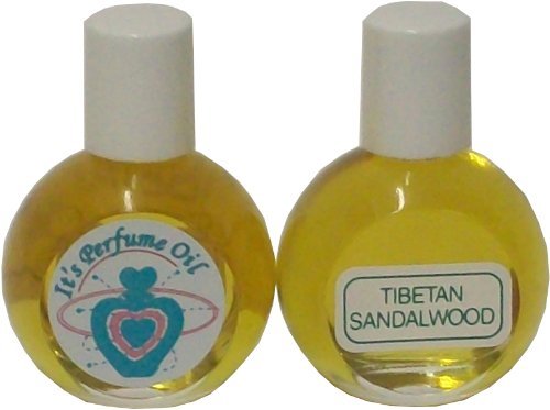 Original Tibetan Sandalwood Perfume Oil - 0.57oz (17ml) Pure Parfum Essence - Long Lasting Fragrance for Women & Men - Perfect for Daily Wear, Meditation & Aromatherapy