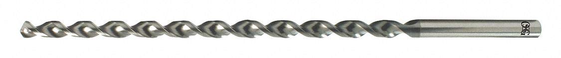 Cobalt Extra Long Drill Bit - Size I, 120° Point Angle with X Thinning Point | Perfect for Metalworking, Woodworking & DIY Projects
