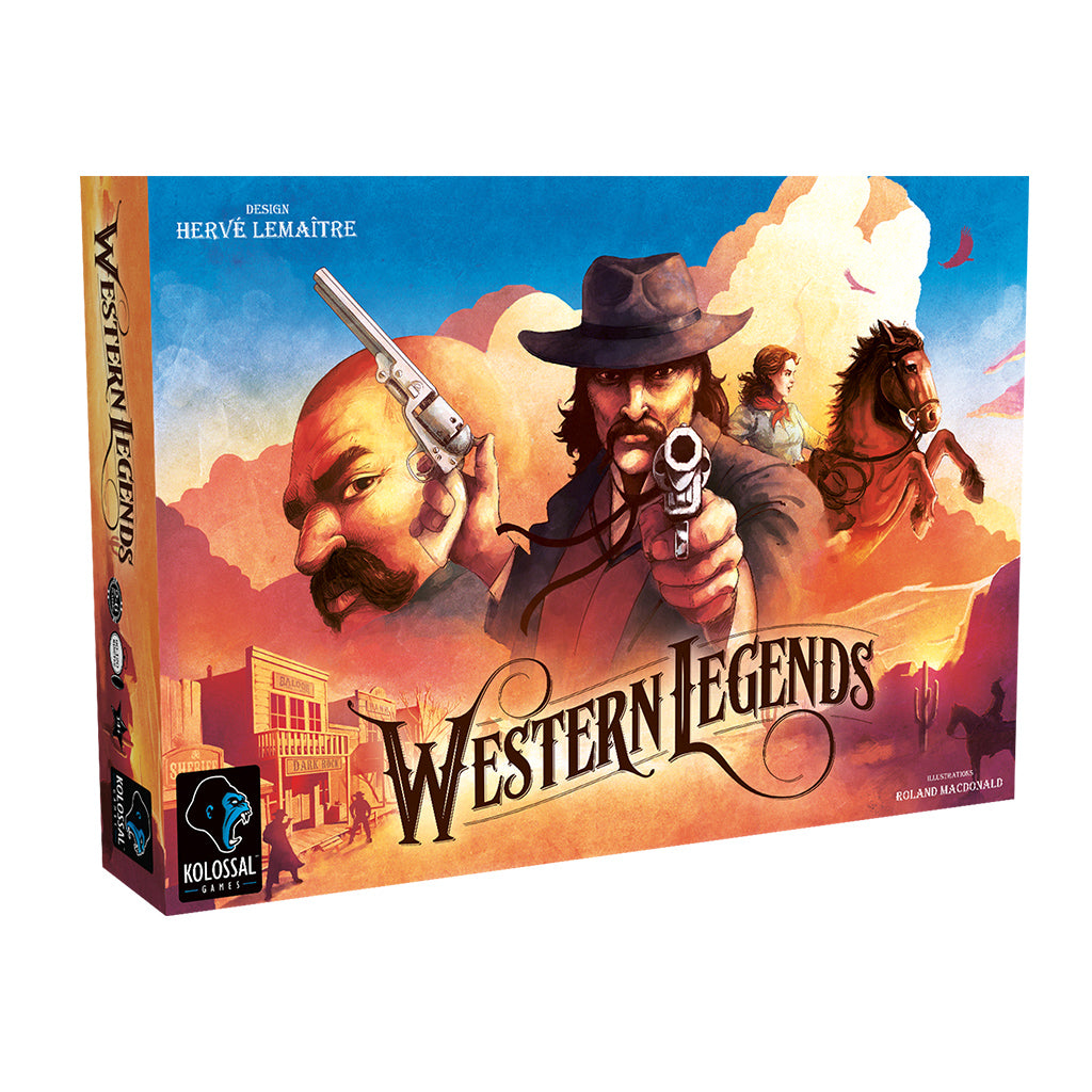 Western Legends - Best Western-Themed Board Game for Adults & Families | Perfect for Game Nights, Parties & Western Enthusiasts