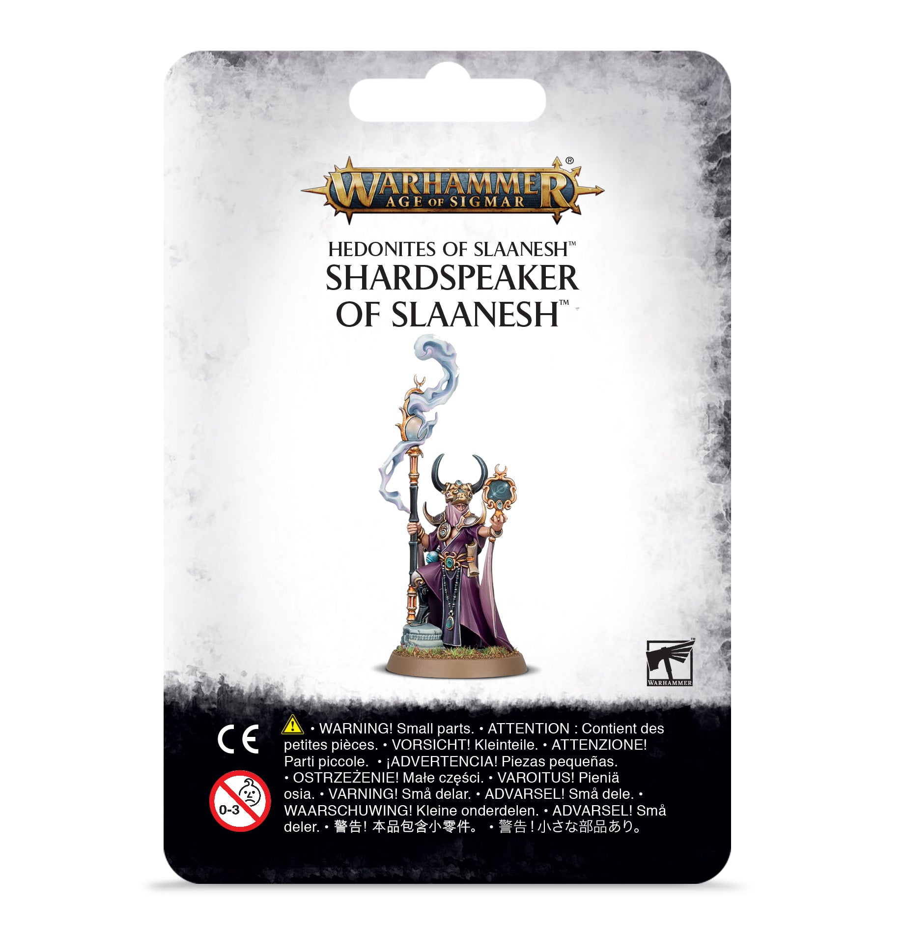 Hedonites of Slaanesh Shardspeaker - Age of Sigmar Warhammer Miniature for Tabletop Gaming & Collectors