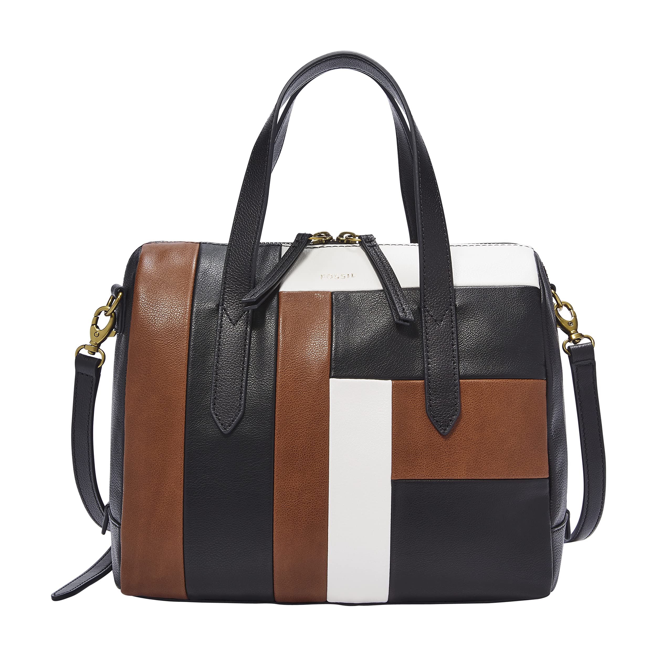 Fossil Women's Sydney Satchel Purse Handbag - Genuine Leather Crossbody Bag for Work, Travel & Everyday Use | Stylish & Durable Shoulder Bag for Women
