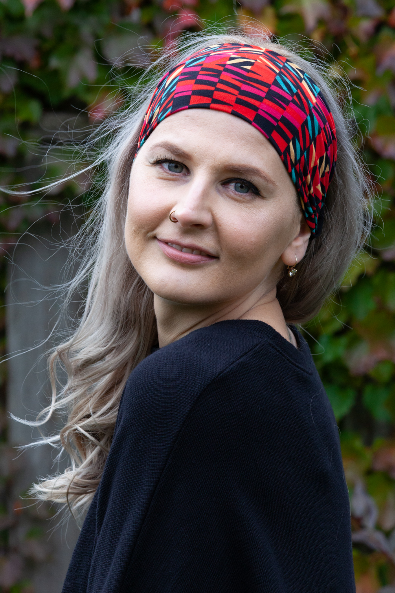 Super Soft Inferno Headband for Women & Men - Stretchy Comfortable Yoga Headband for Workouts, Running, Sports & Everyday Use