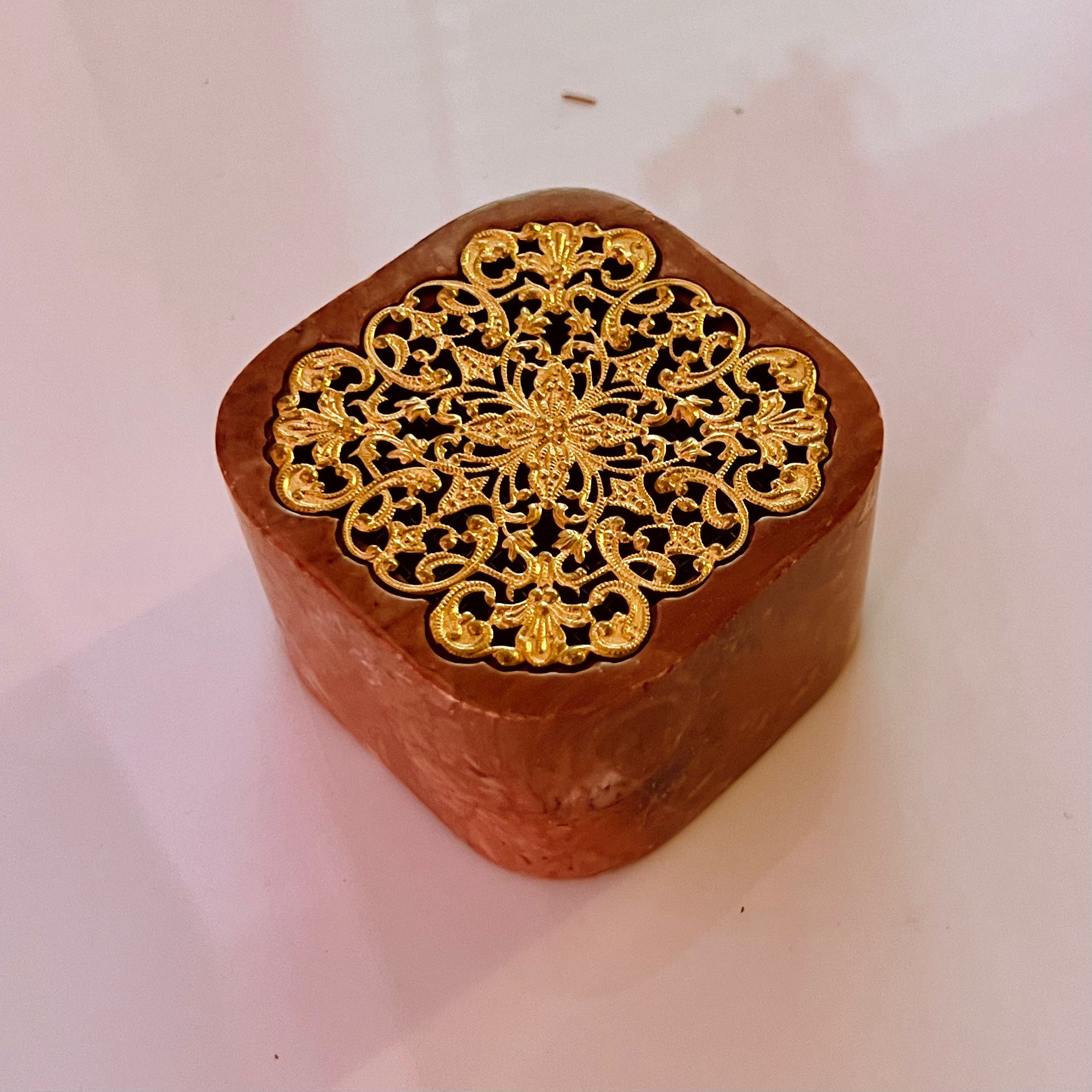 Premium Jasper Stone Incense Burner - Handcrafted Aromatherapy Holder for Meditation, Yoga & Home Decor | Natural Healing Crystal for Relaxation & Stress Relief