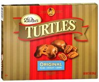 Demet's Turtles Original Pecan Chocolate Caramel Clusters - 6.4oz (181g) Pack of 2 - Gourmet Candy for Gifts, Parties & Holiday Treats