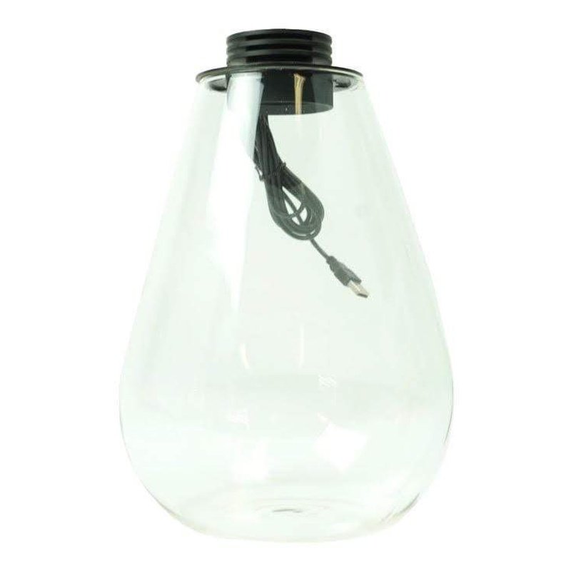 Bioscape Nano Moss Terrarium Kit - 200 Rounded Glass Vase (5L) for Miniature Garden, Home Decor, Office Desk & DIY Terrarium Projects