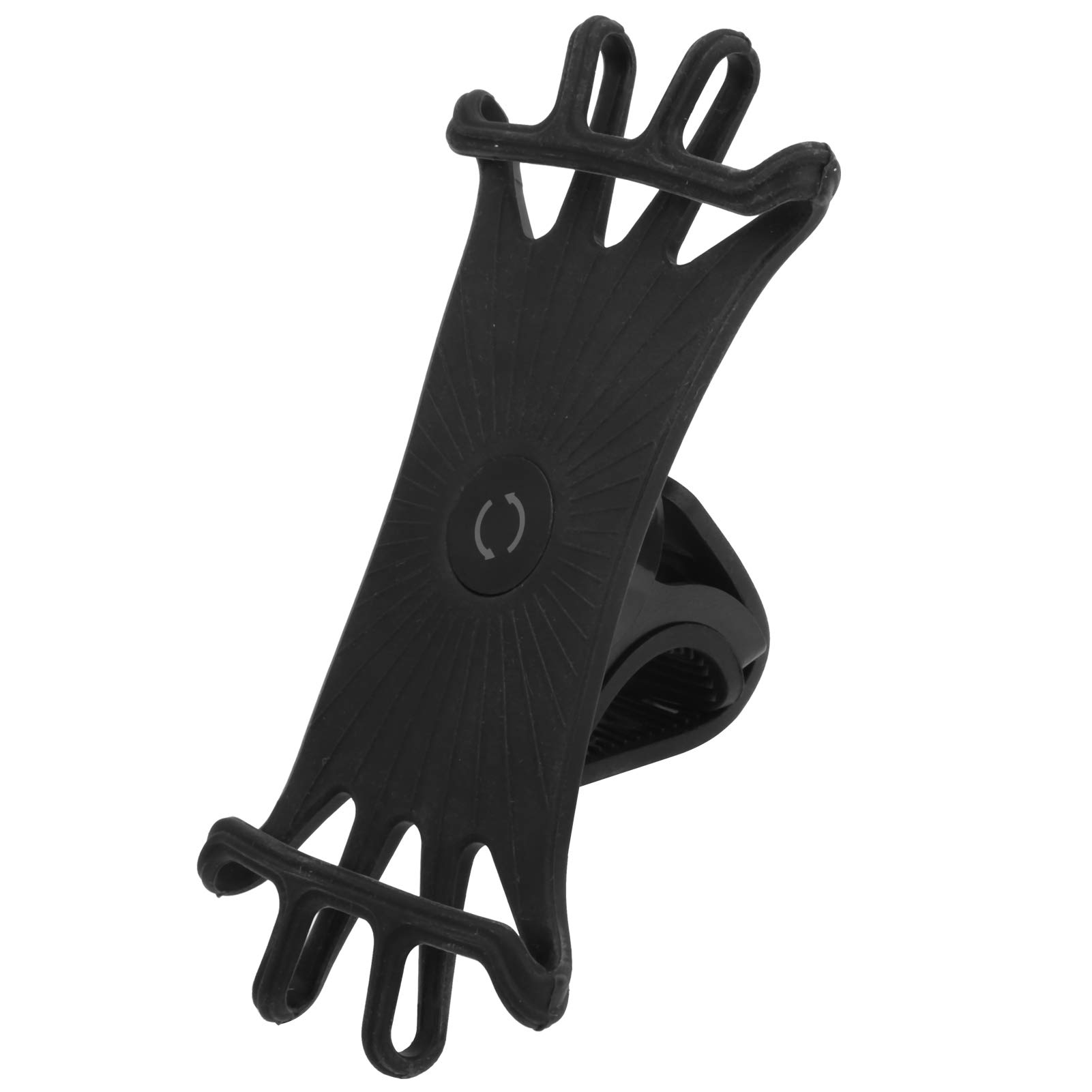 Keenso Universal Bike Phone Mount - 360° Rotating Stretchable Silicone Bicycle Phone Holder for iPhone & Android - Perfect for Cycling, Commuting & Outdoor Adventures