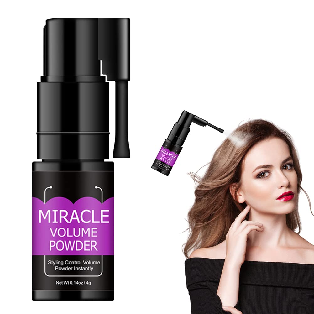 SFNTION Volumizing Hair Powder - 360° Rotating Hair Volume Booster for Root Lift & Styling | Perfect for Fine Hair, Thin Hair & Updos | Salon-Quality Results at Home