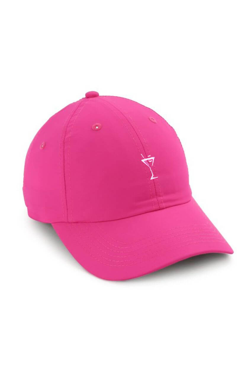 Hot Pink Small Fit Performance Hat for Women - Lightweight & Breathable Running Cap for Outdoor Sports, Gym & Active Lifestyle