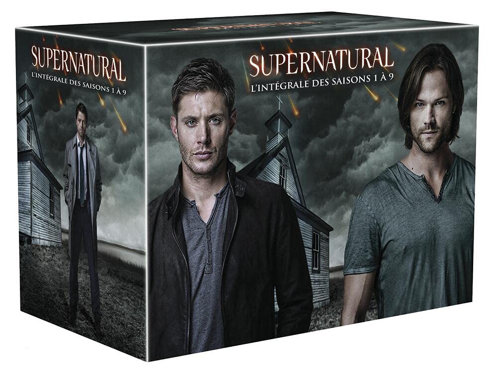 Supernatural Complete Seasons 1-9 DVD Box Set - Best Supernatural TV Series Collection for Fans, Horror & Fantasy Lovers - Perfect for Binge-Watching and Gift Giving