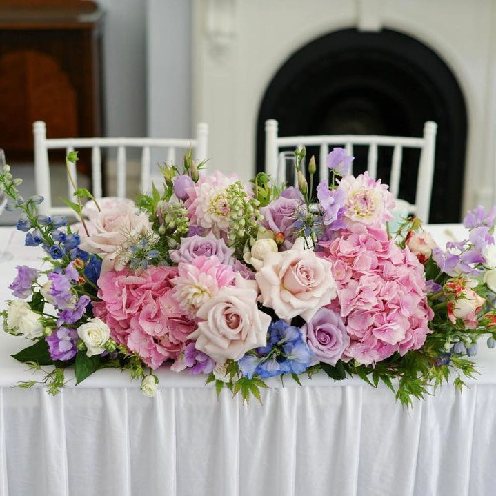 Elegant Lavender & Pink Wedding Centerpiece Decor - Perfect for Bridal Showers, Receptions, and Romantic Table Settings