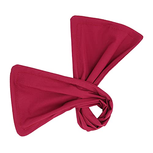 Women's Hair Bun Maker - No Pull, Comfortable & Easy to Carry Hair Donut for Yoga, Workout, Home, Party & Daily Use (Red)