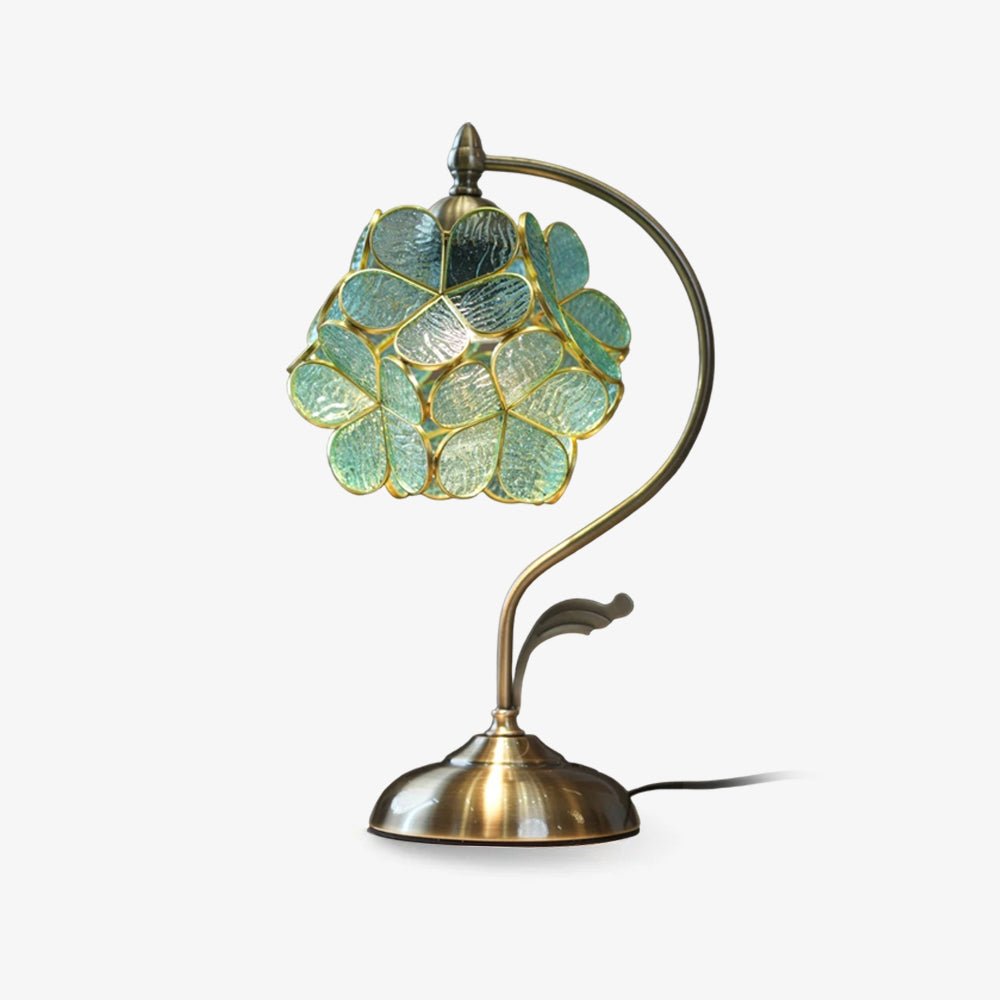 Aurelia Leaf Table Lamp - Modern LED Nightstand Lamp with Adjustable Brightness for Bedroom, Living Room, and Office Decor