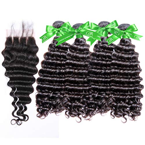 6A Grade Brazilian Virgin Human Hair Bundles 12