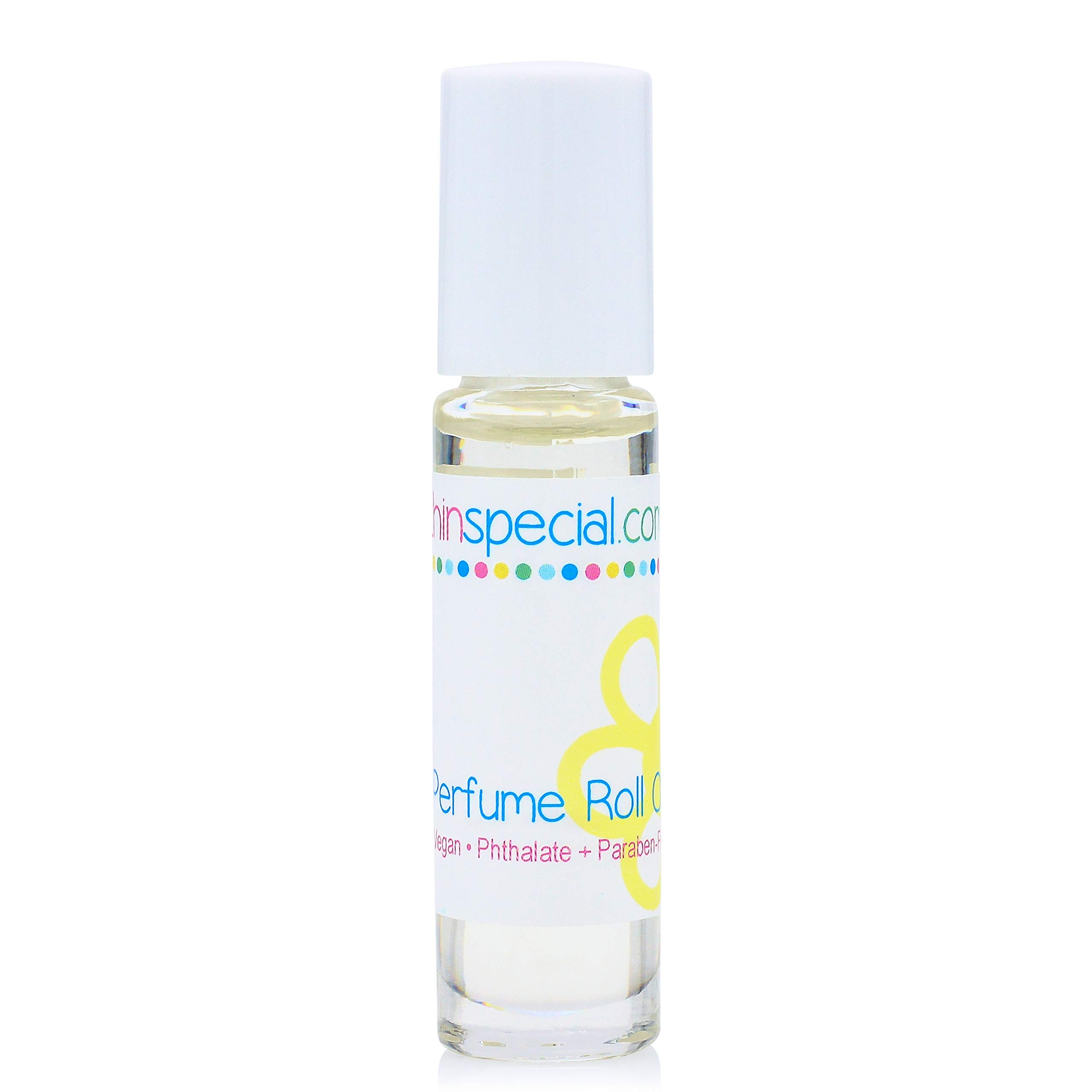 Somethin Special Black Chamomile Roll On Perfume .33oz/10ml - Coconut & Chamomile Scent, Vegan Cruelty-Free Aromatherapy - Perfect for Stress Relief, Yoga & Meditation