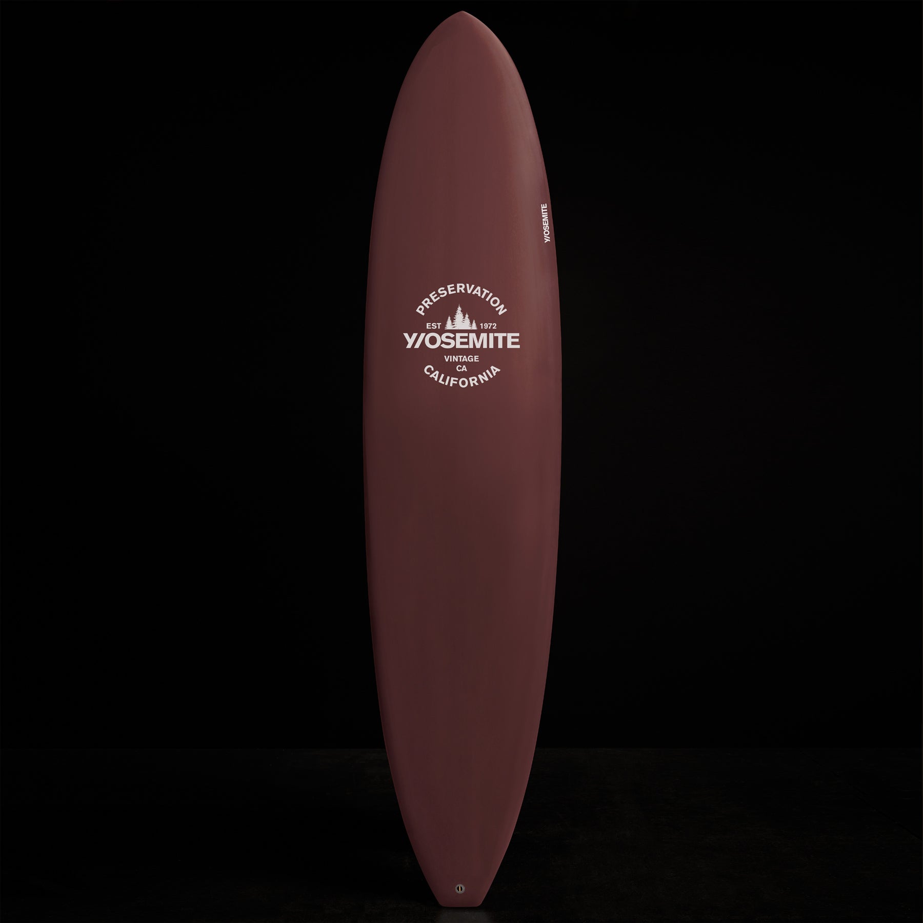 YOSEMITE 7'10 Longboard Surfboard - Premium Red Rock Design for Wave Riding & Beach Cruising | Perfect for Beginners & Intermediate Surfers