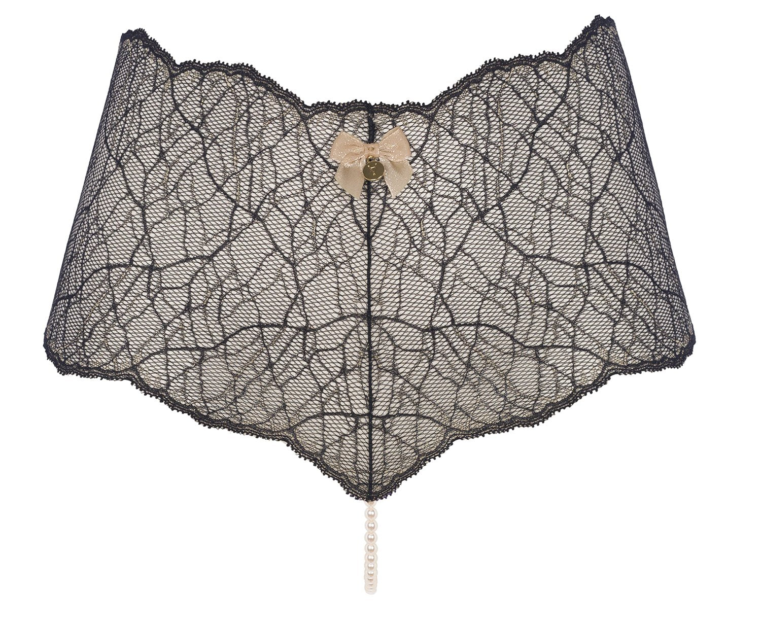 Bracli Sydney Panty - Luxury Pearl Thong Lingerie for Women, Comfortable & Sexy Underwear, Perfect for Date Night & Special Occasions