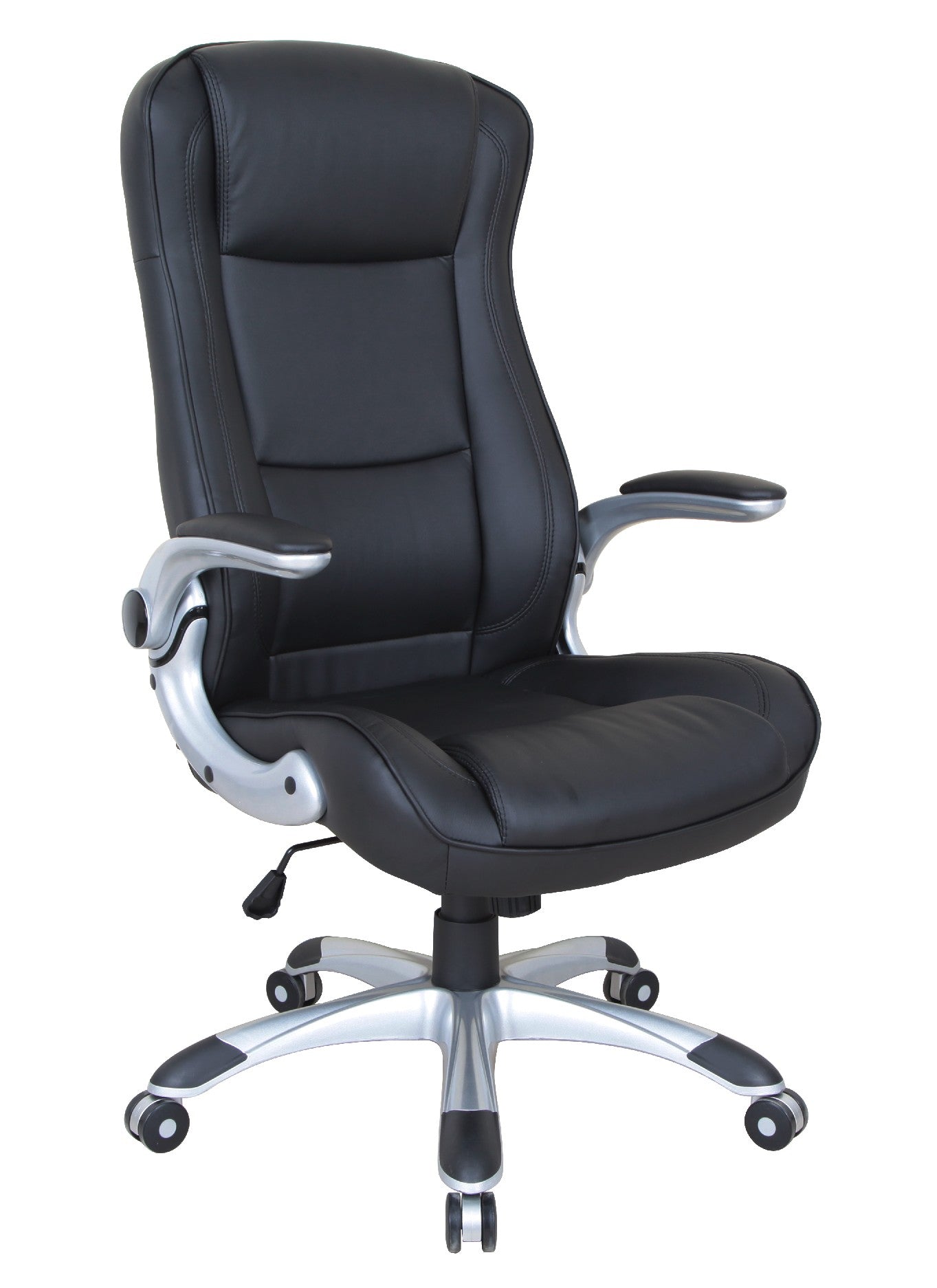 Ergonomic Office Chair H02 - Adjustable Computer Desk Chair with Lumbar Support, Black - Perfect for Home Office, Gaming & Workspace Comfort