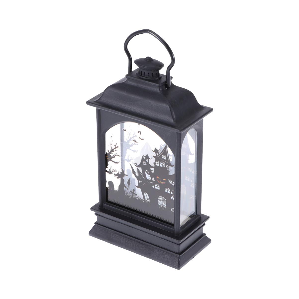 NOLITOY Halloween LED Lanterns - Portable Hanging Decorative Mini Candle Flame Lights for Indoor/Outdoor Halloween Party Decorations