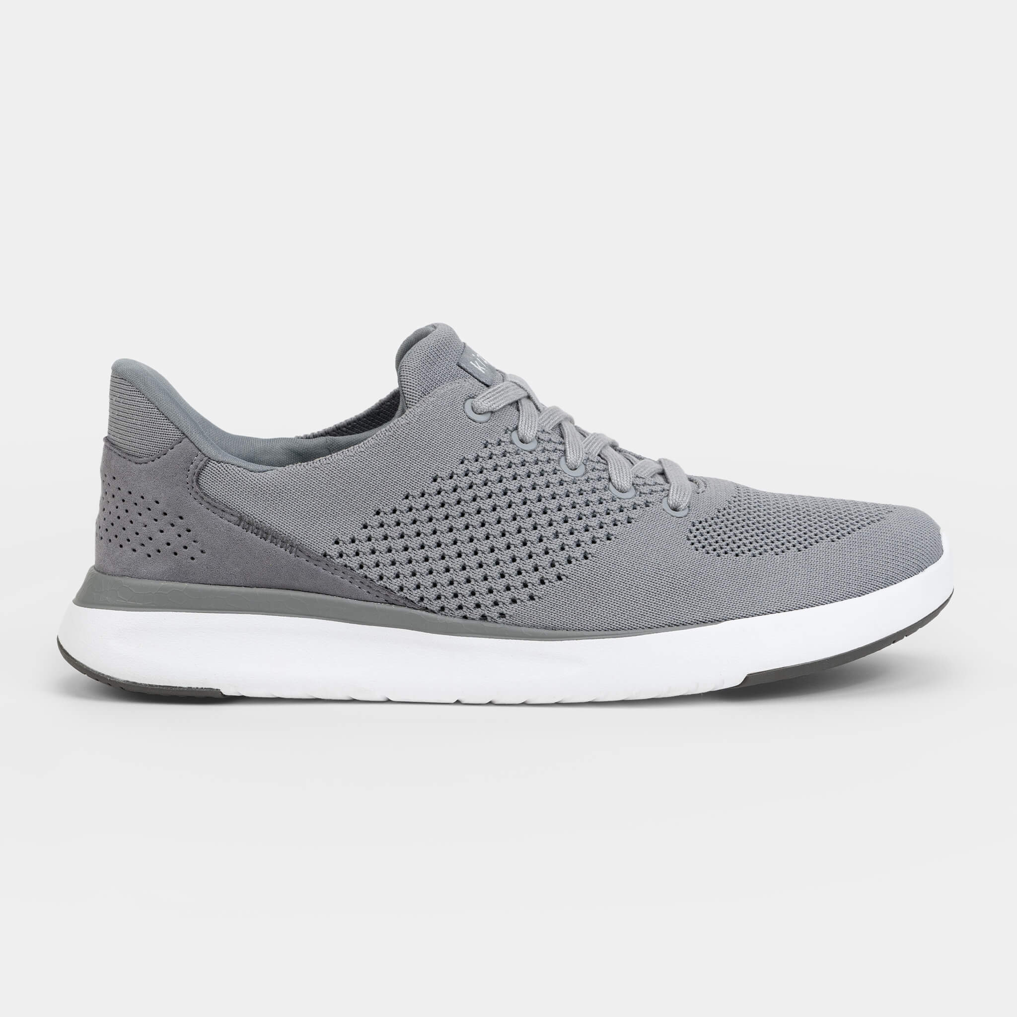 Men's Lima Grey Sneakers - Comfortable Lightweight Casual Shoes for Walking & Running | Perfect for Gym, Workout & Everyday Wear