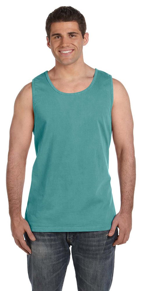 Comfort Colors C9360 Ringspun Garment-Dyed Cotton Tank Top for Women - Soft Breathable Casual Wear for Summer, Gym, and Beach