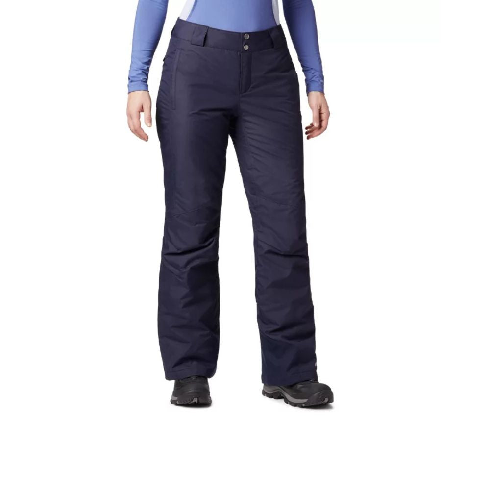 Columbia Women's Bugaboo Omni-Heat Ski Pants - Waterproof Insulated Snow Pants for Cold Weather, Dark Nocturnal - Perfect for Skiing, Snowboarding & Winter Outdoor Activities