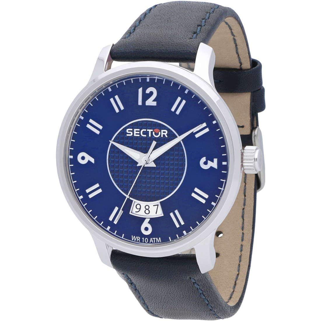 SECTOR 640 42mm Men's Stainless Steel Watch - Waterproof & Durable for Everyday Wear, Business & Outdoor Activities
