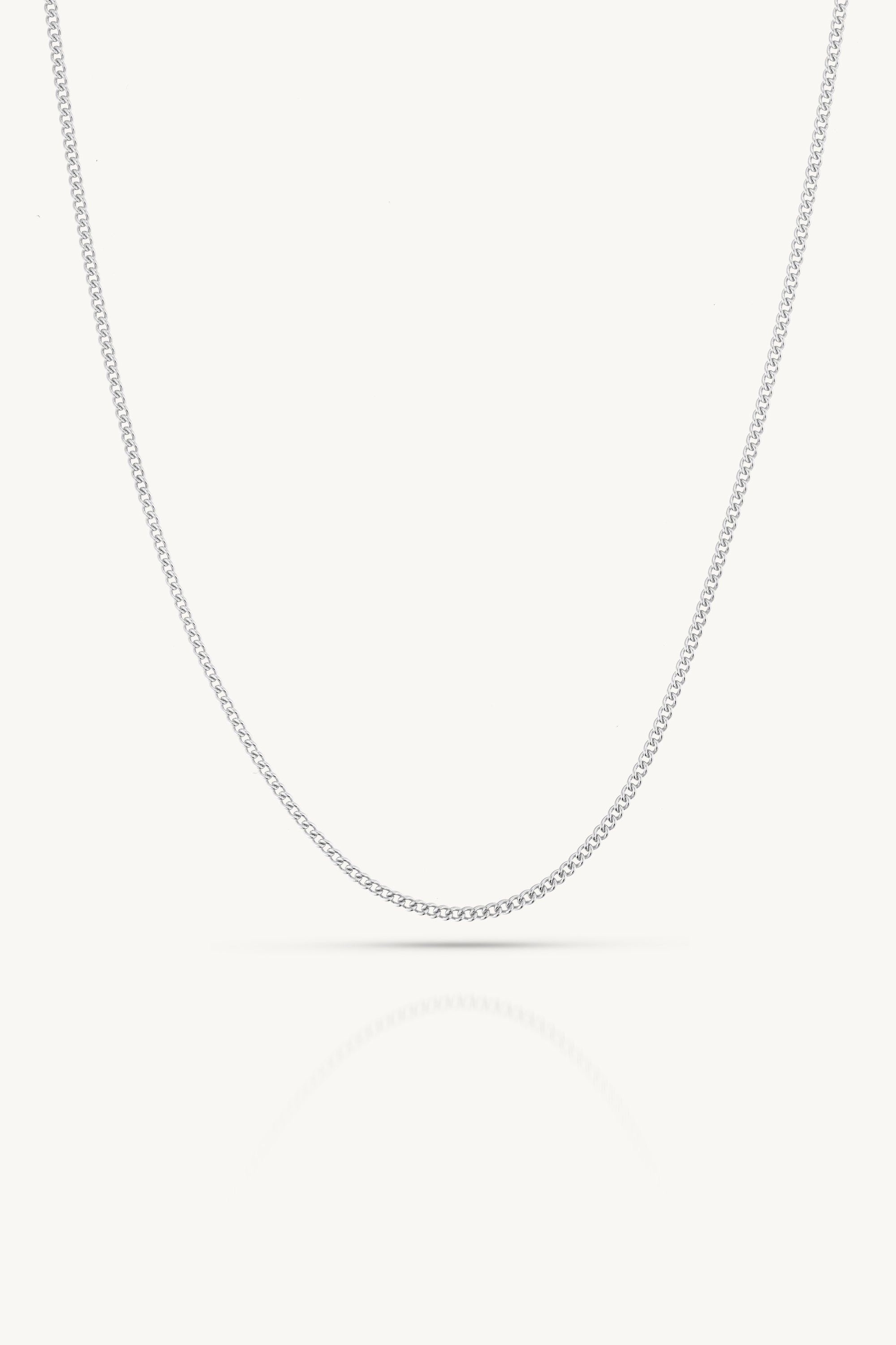Sterling Silver Cable Chain Necklace for Women - Durable & Hypoallergenic Jewelry for Everyday Wear, Layering & Gift Giving