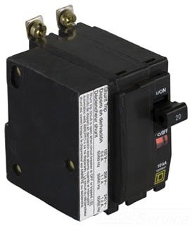 Square D QOB2301021 30 Amp 2-Pole Bolt-On Circuit Breaker with Shunt Trip - Perfect for Commercial Electrical Panels & Industrial Applications