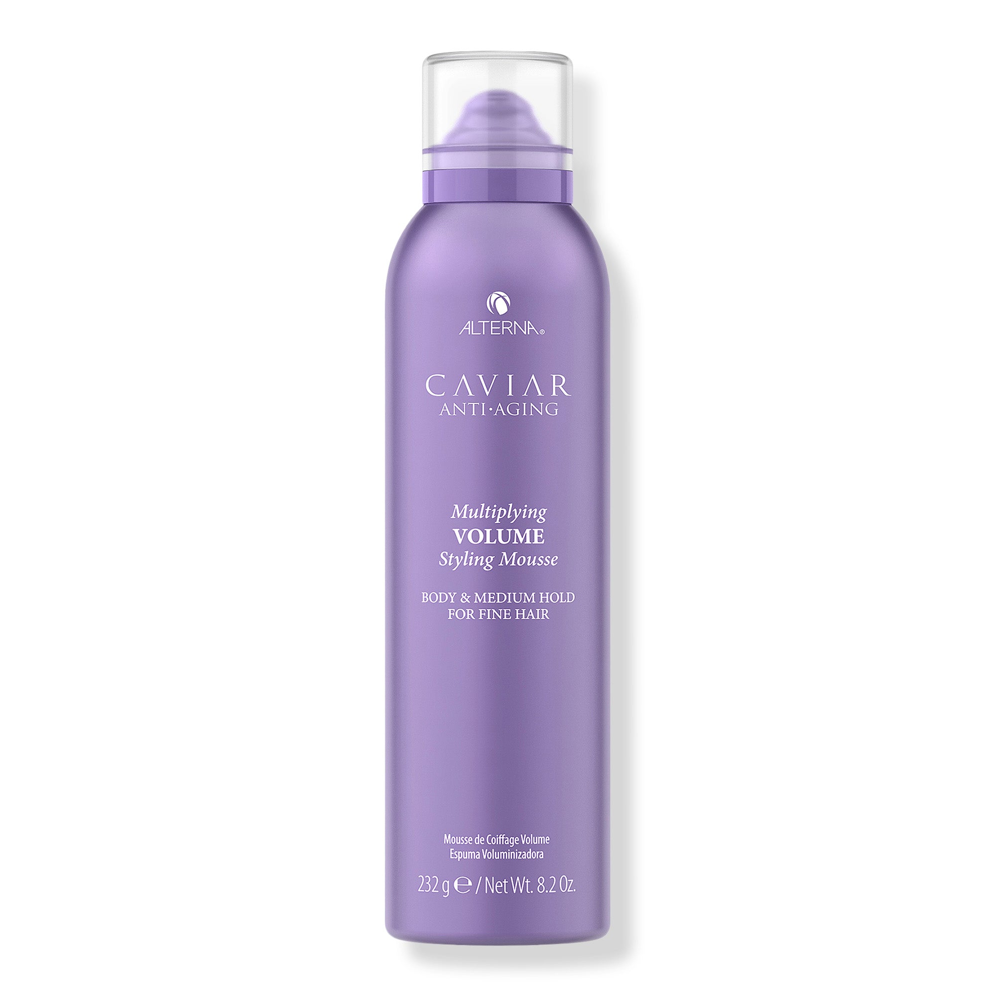 Alterna Caviar Anti-Aging Multiplying Volume Styling Mousse 8oz - Volumizing Hair Foam for Fine & Thin Hair - Perfect for Daily Styling & Special Occasions