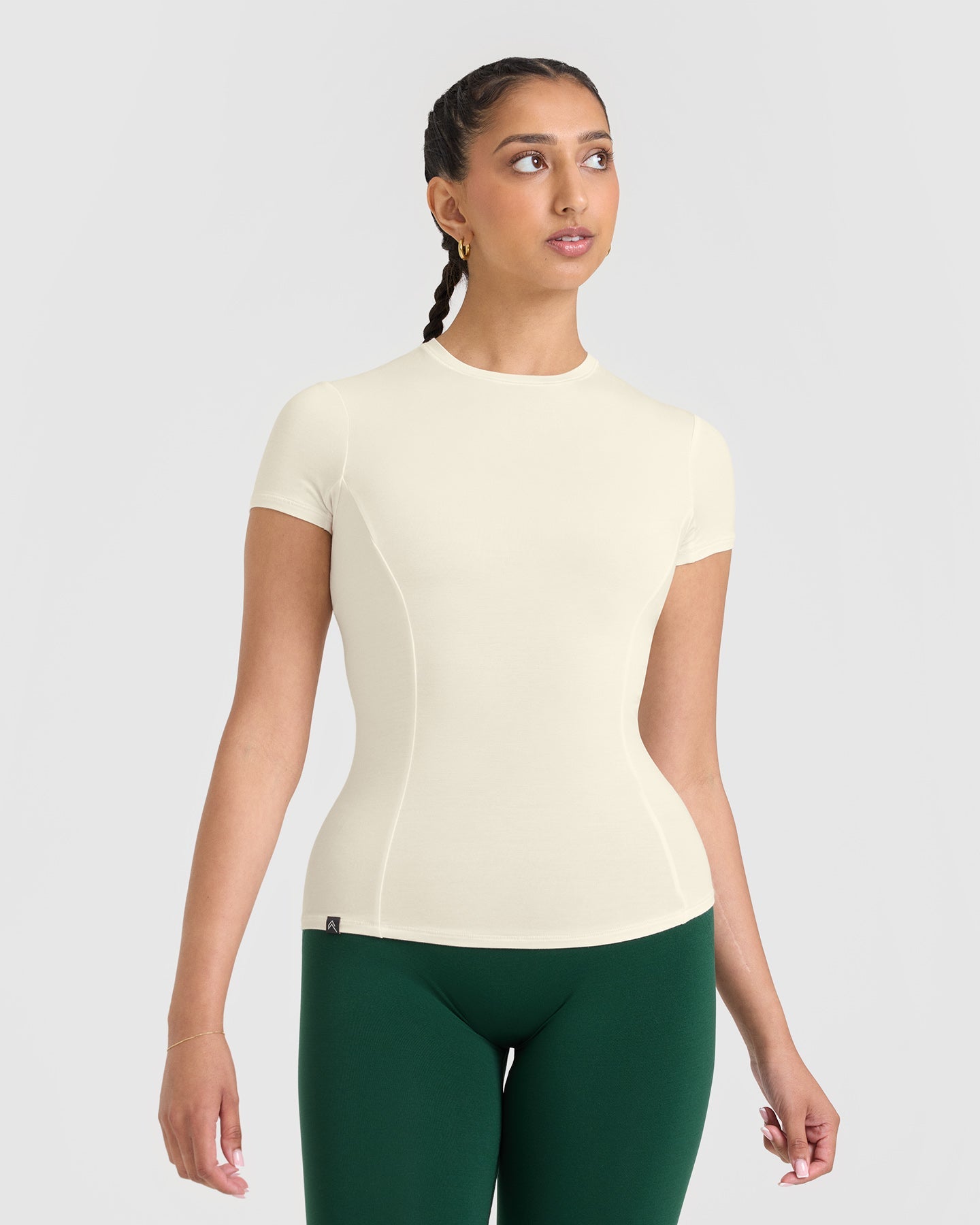 Mellow™ Soft Short Sleeve T-Shirt for Men & Women | Comfortable Cotton Crewneck Tee | Casual Everyday Wear | Off White