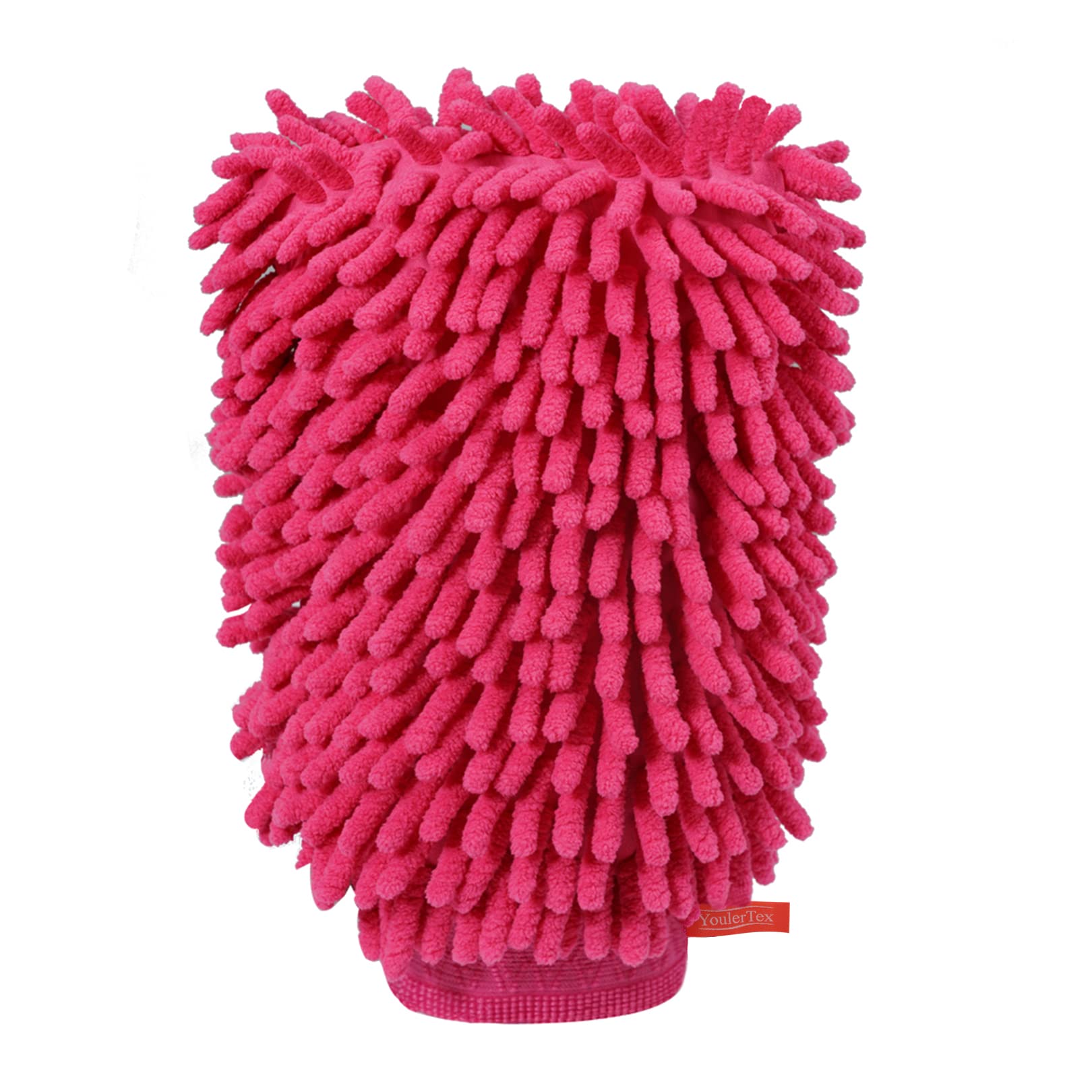 Premium Scratch-Free Microfiber Wash Mitt - Gentle Car Wash Glove for Cars, Trucks & Motorcycles | Safe Hand Washing for Auto Detailing & Vehicle Cleaning