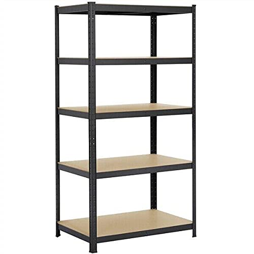5-Tier Heavy Duty Metal Garage Shelving Unit - 71