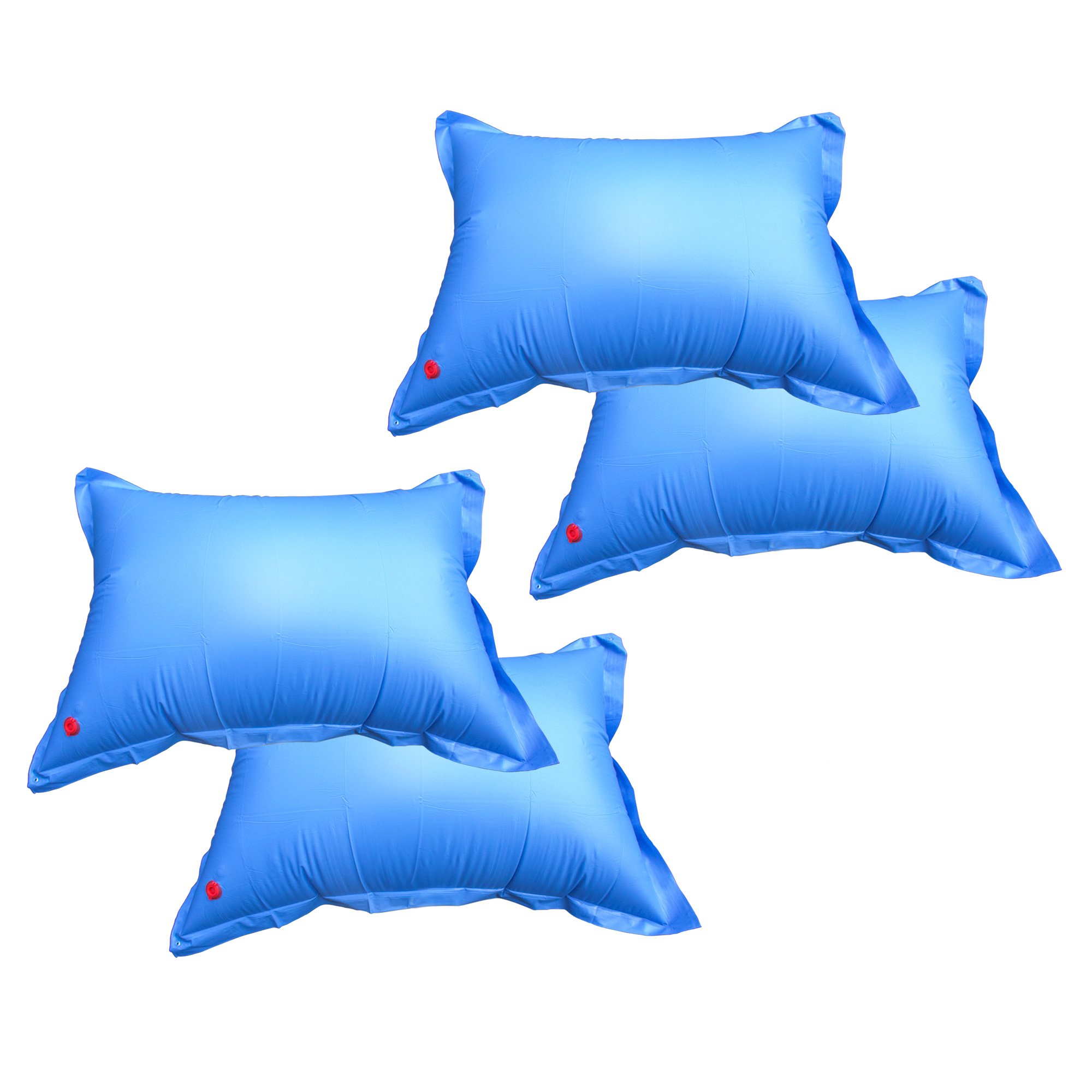 Pool Mate 1-3745-04 Above Ground Pool Pillows 4-Pack (4ft x 5ft) - Winter Pool Cover Support, Prevents Freeze Damage & Extends Pool Life - Perfect for Inground & Above Ground Pools