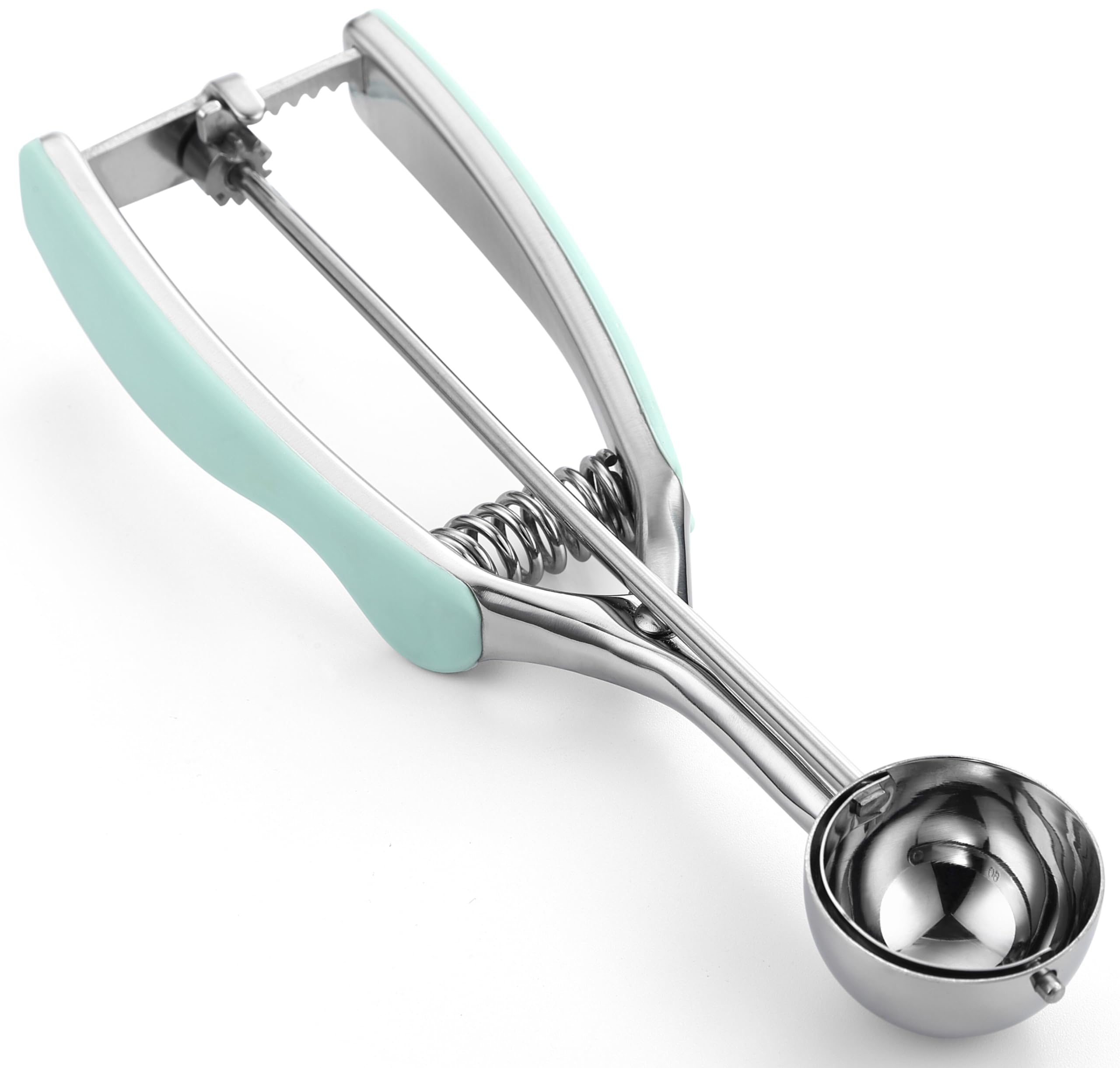 Spring Chef - Stainless Steel #60 Melon Baller & Cookie Scoop (1 Tbsp) for Baking, Ice Cream, Protein Balls & Watermelon | Trigger Release Design | Perfect for Home Baking, Dessert Making & Fruit Carving