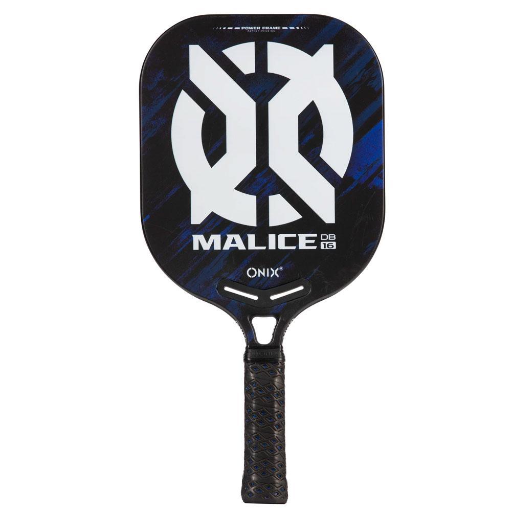 Malice 16 DP Open Throat Composite Pickleball Paddle - Blue | Lightweight Performance Pickleball Racket for Tournament Play & Recreational Games