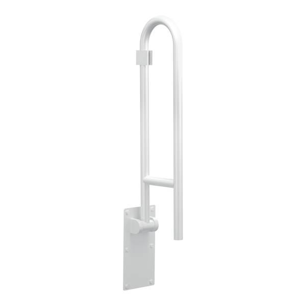 Moen Glacier R8960FDW 30-Inch Flip Up Grab Bar - Durable Stainless Steel Bathroom Safety Handle for Seniors & Disabled (Ideal for Showers, Bathtubs & Toilets)