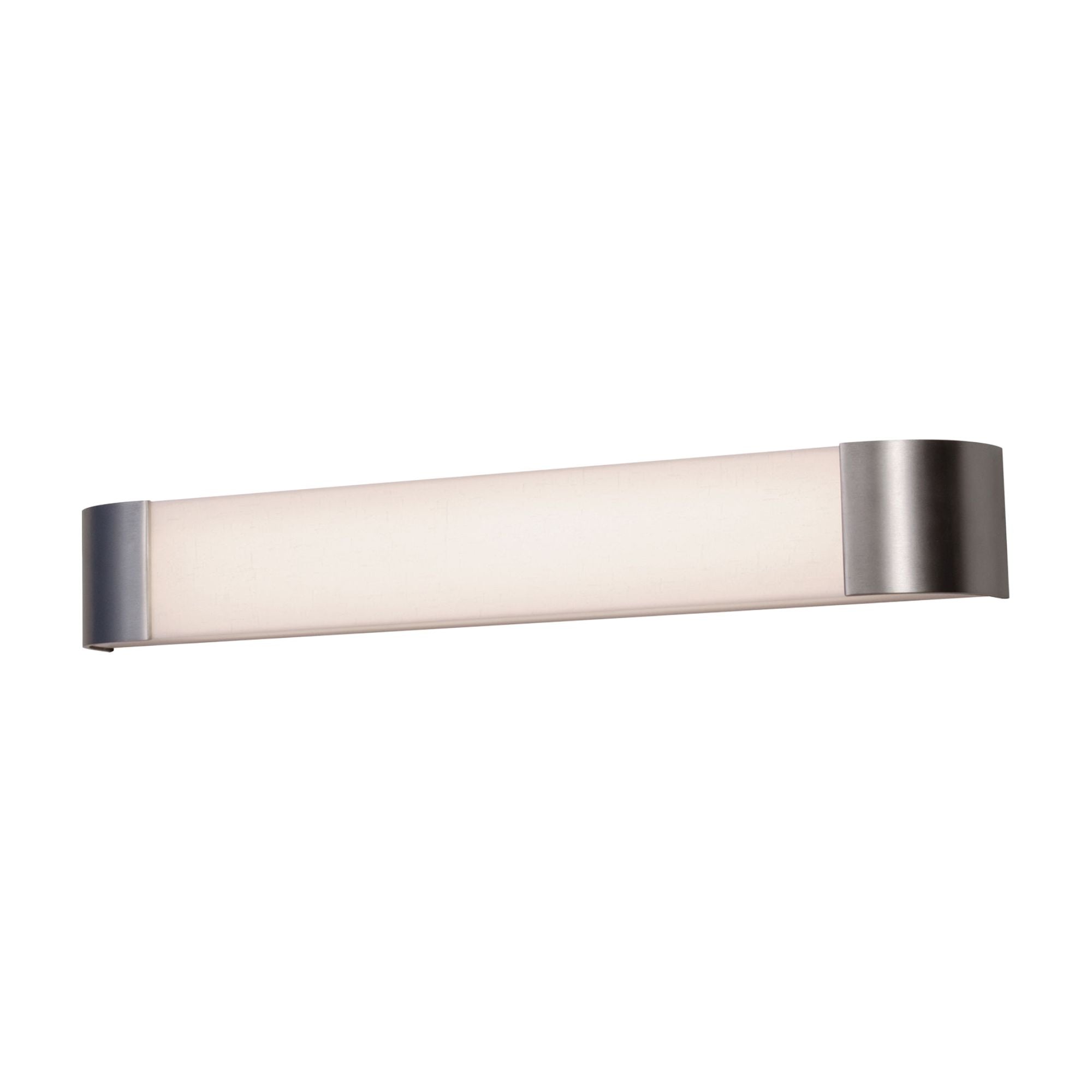 Allen 42 LED Vanity Mirror with Adjustable Brightness - Satin Nickel Finish for Makeup, Shaving & Skincare | Perfect for Bathroom, Dressing Room & Salon