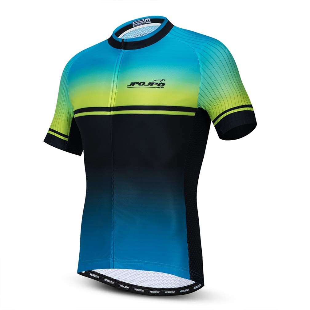Men's Cycling Jersey - Breathable Mountain Bike Shirt for MTB & Road Biking | Team Design, Quick-Dry Performance Fabric | Perfect for Training, Racing & Outdoor Adventures