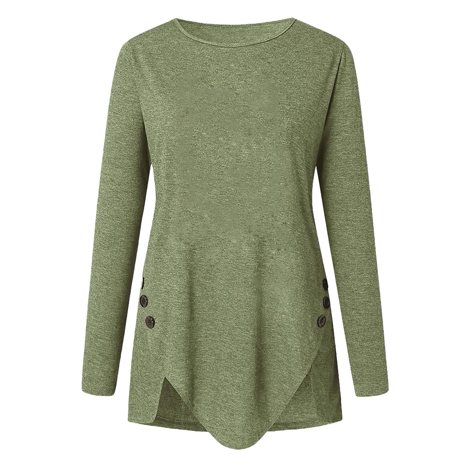 Women's Plus Size Long Sleeve Crop Top - Elegant Swing Blouse for Casual Wear & Daily Outfits | Perfect for Office, Date Night & Weekend Outings