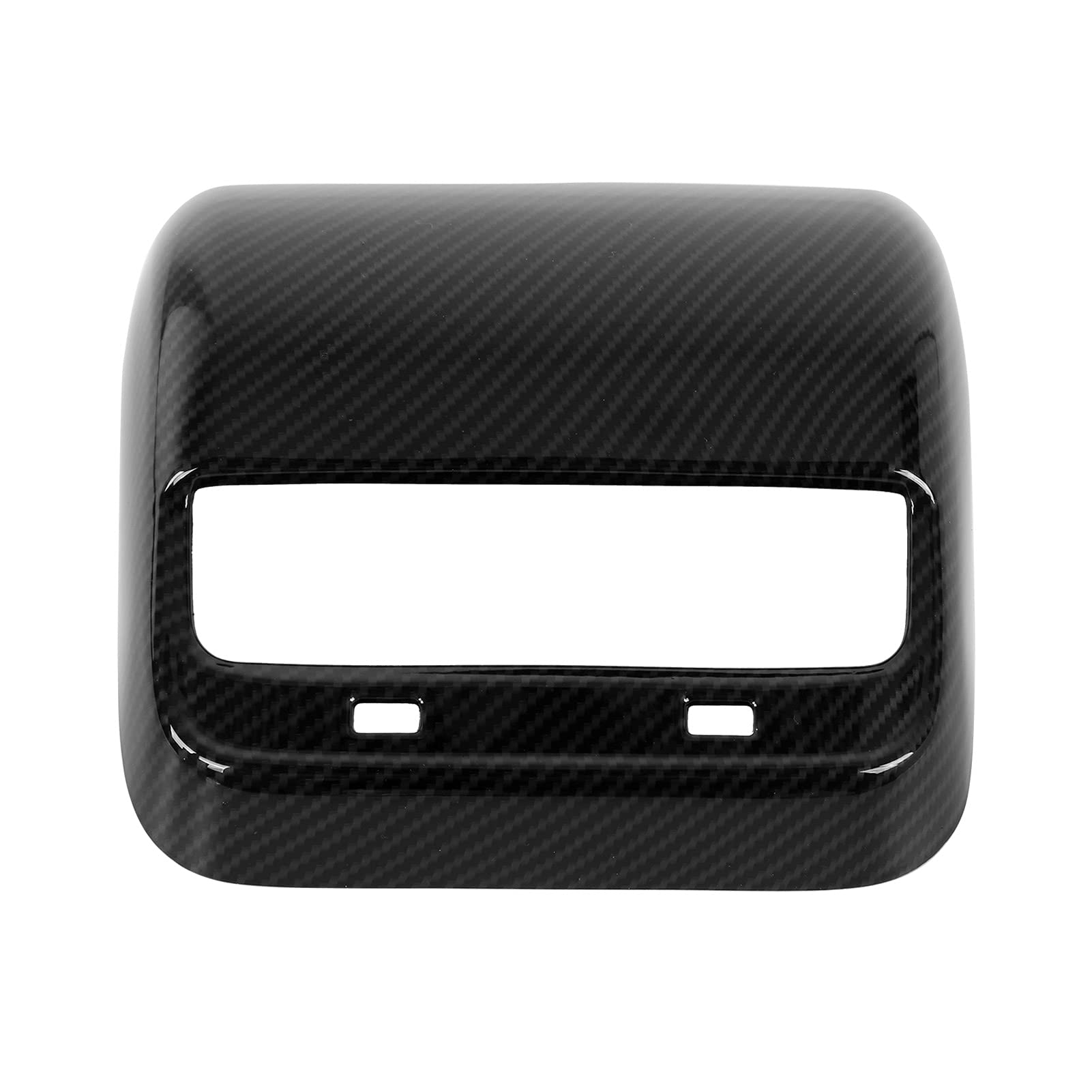 Carbon Fiber Tesla Model 3 Air Vent Covers (2017-2019) - AC Outlet Trim & Decorative Replacement - Perfect for Interior Upgrades & Car Customization