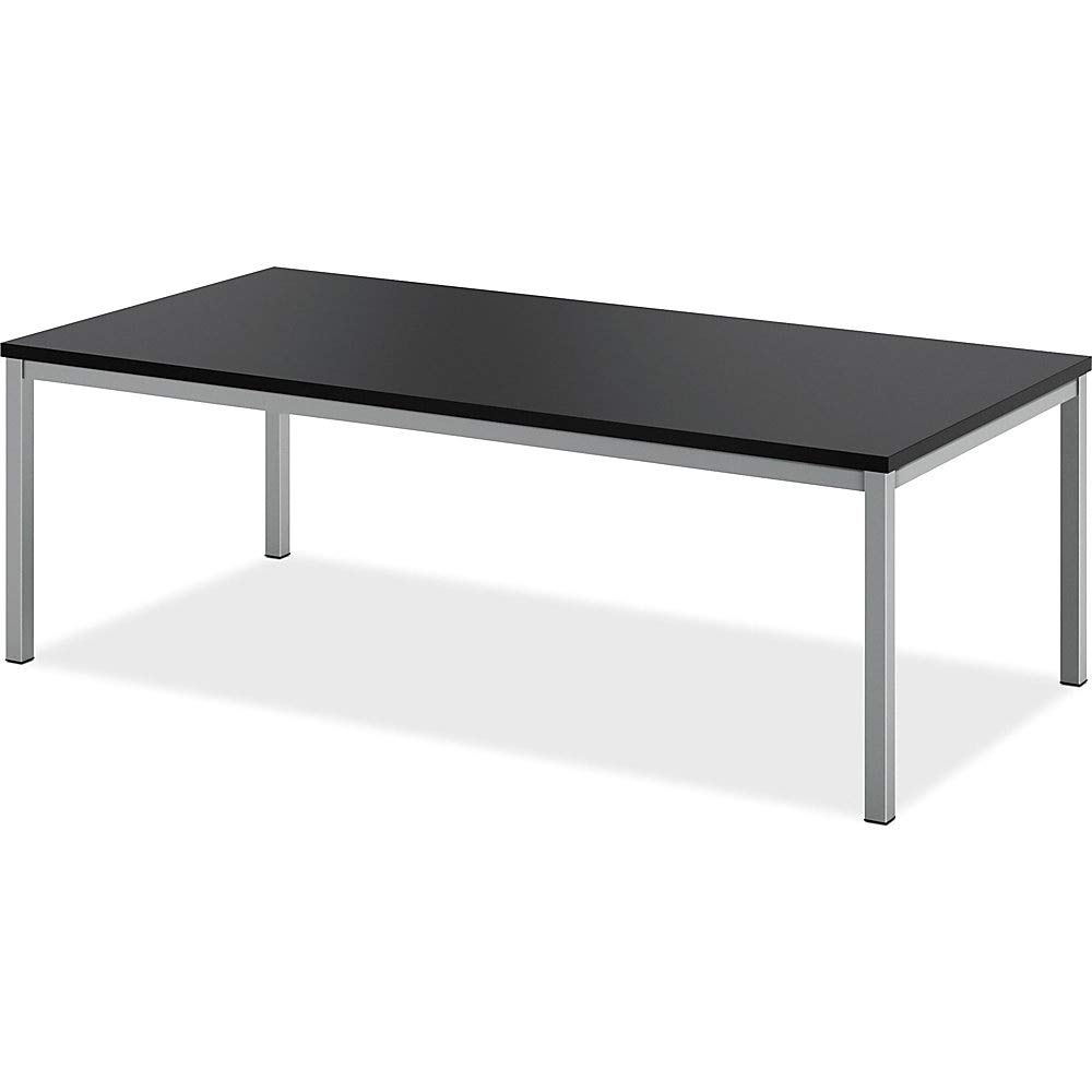 HON HML8852 Modern Black Metal Leg Coffee Table - Stylish & Durable for Living Room, Office, or Lounge Decor