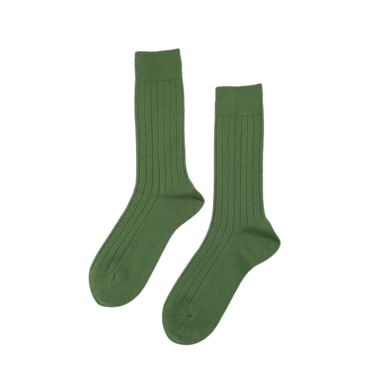100% Pure Cashmere Men's Ribbed Socks - Soft & Warm Winter Socks for Men with Smooth Toes (1 Pair) - Perfect for Cold Weather, Indoor Comfort & Luxury Gift Giving